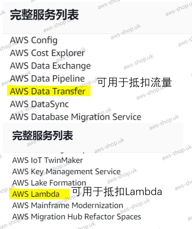 抵扣流量、lambda